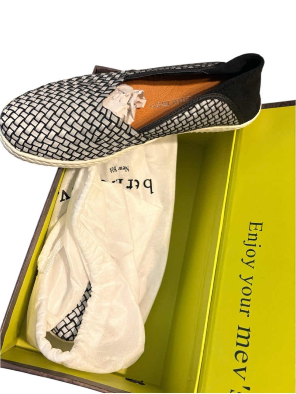 Bernie Mev Beth Woven Slip-On Sneaker Women’s Size 37 (US 6)